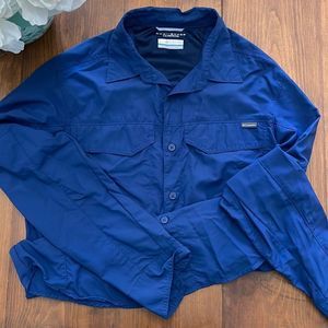 Colombia size Small Omni-shade sun protection color navy blue